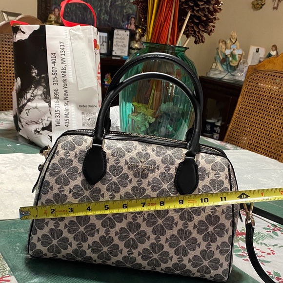 Kate Spade Black and Cream Satchel - Picture 8 of 10